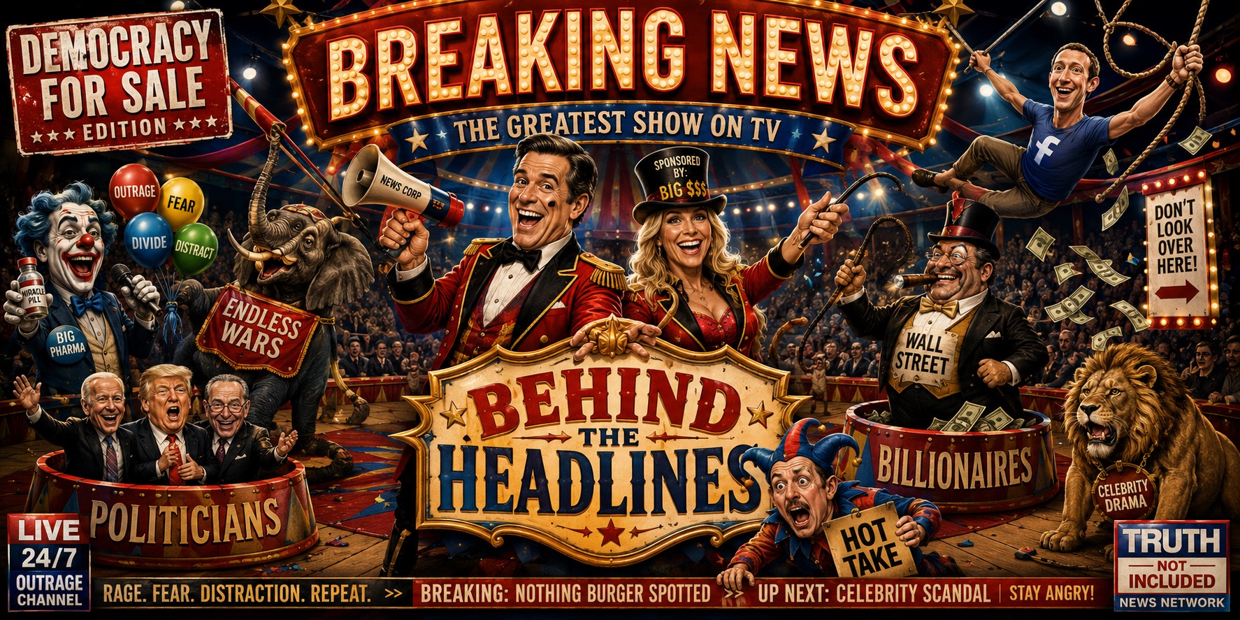 Behind the Headlines editorial image