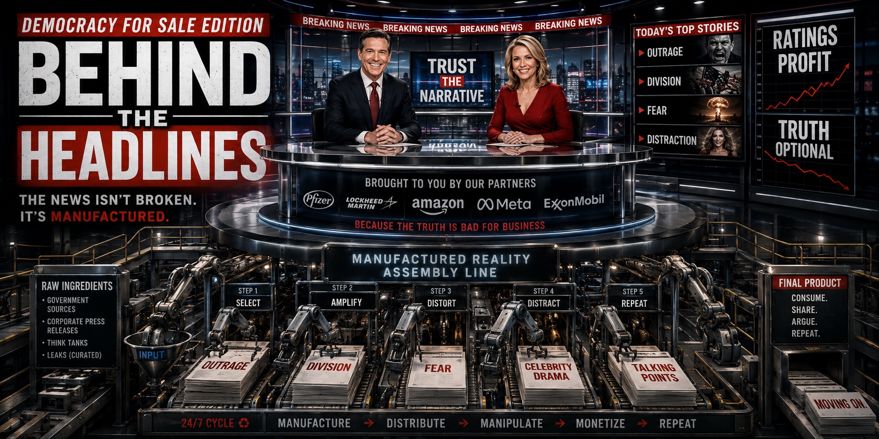 Behind the Headlines editorial image