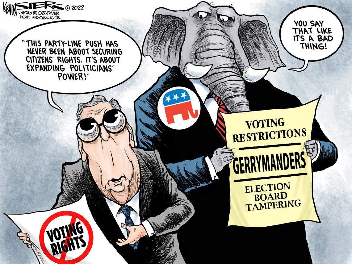 Donny's NO VOTE on Democracy:
